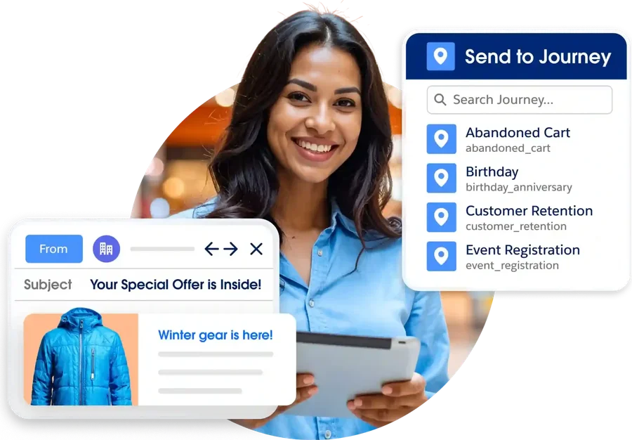 Marketing Cloud - AI Campaign Builder with Einstein optimization